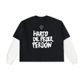 Long Sleeve Layered 'Perdón' Tee