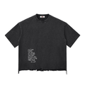 Heavyweight Washed 'No' Tee