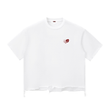 Boxy White 'Wasted' Tee